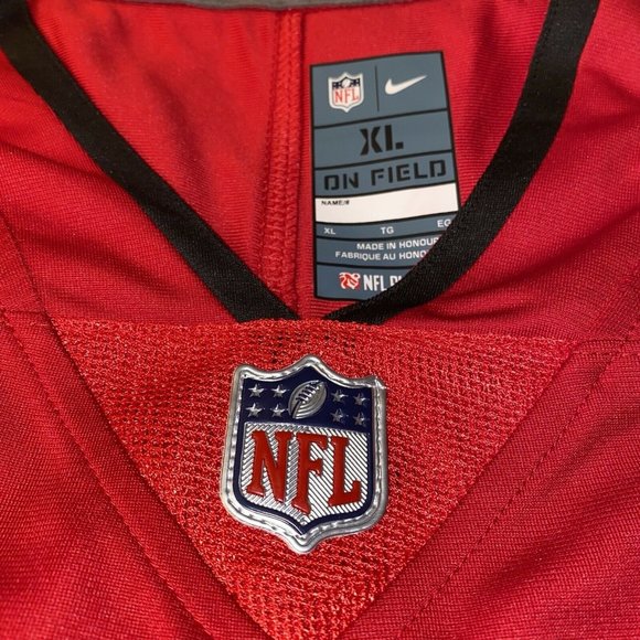Tampa Bay Buccaneers Tom Brady Authentic Nike Vapor On Field Red Jersey L NWT - Picture 10 of 10